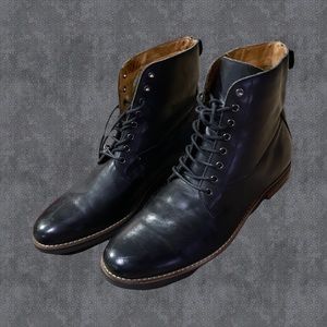 J T Men’s Alexander Black Boots 10.5